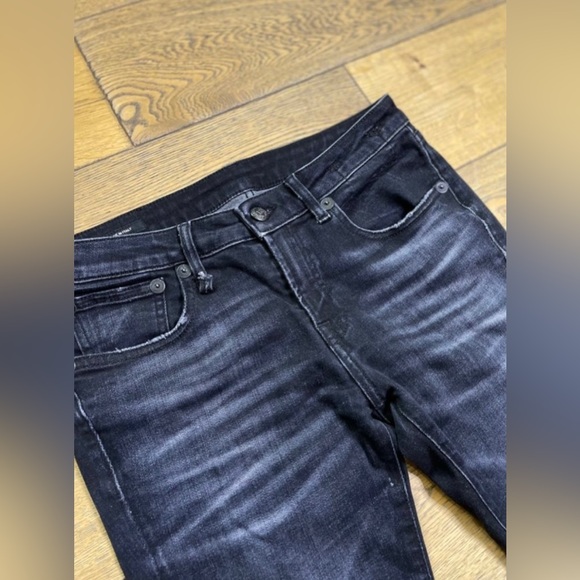 R13 Kate Skinny Jeans Devon Black womens size 27 - Picture 5 of 10